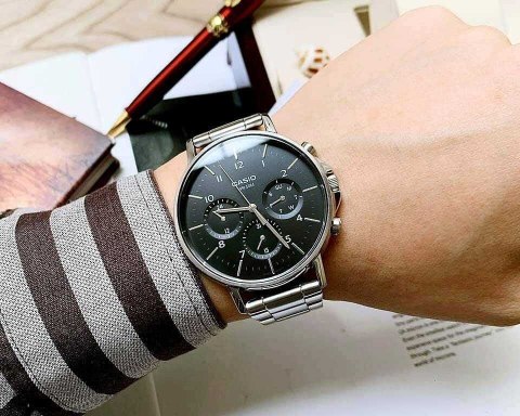 Casio ZEGAREK MĘSKI CASIO MTP-E321D-1A (zd269a) + BOX