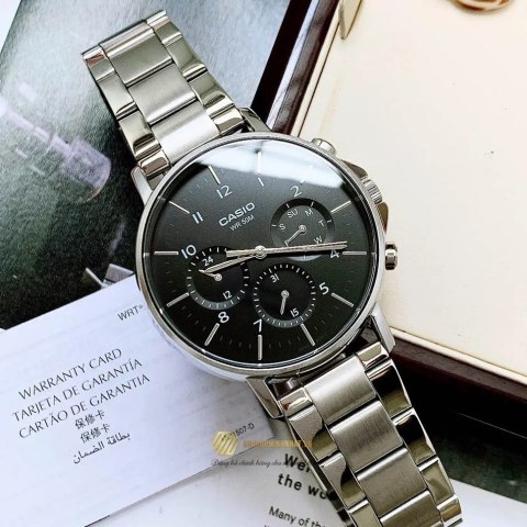 Casio ZEGAREK MĘSKI CASIO MTP-E321D-1A (zd269a) + BOX