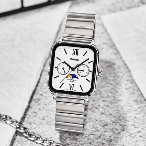 Casio ZEGAREK MĘSKI CASIO MTP-M305D-7A2 + BOX