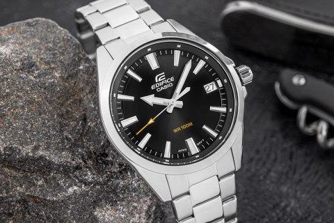 Casio Zegarek Męski Casio Edifice EFV-100D-1AVUEF + BOX