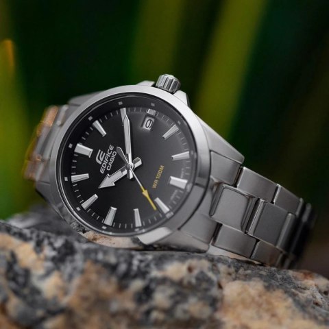 Casio Zegarek Męski Casio Edifice EFV-100D-1AVUEF + BOX