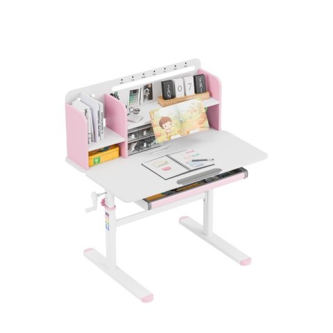 Ergonomiczne biurko dla dziecka Study 5.0 Pink 90 cm