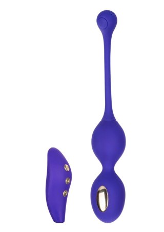 Kulki Estim Dual Calexotics niebieskie z pilotem 10 cm