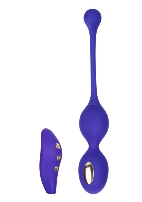 Kulki Estim Dual Calexotics niebieskie z pilotem 10 cm