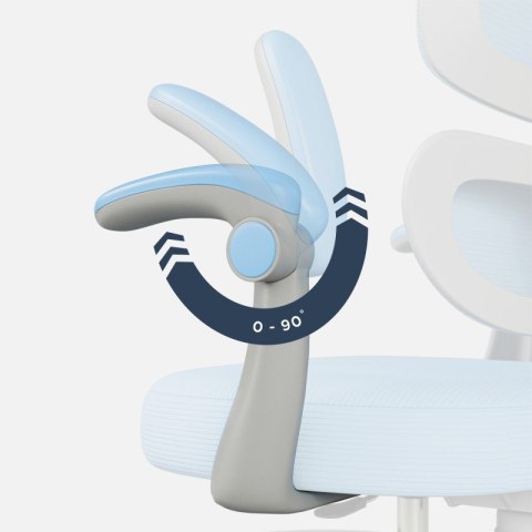 Fotel ergonomiczny dla dzieci Junior 4.4 Blue