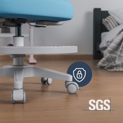 Fotel ergonomiczny dla dzieci Junior 4.4 Blue