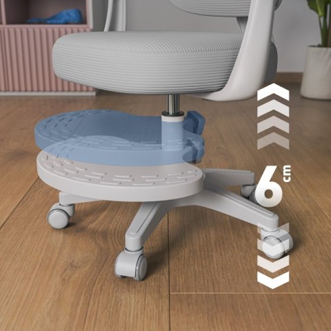 Fotel ergonomiczny dla dzieci Junior 4.4 Grey