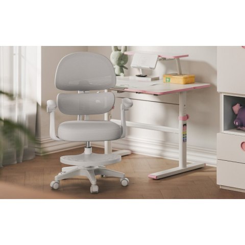 Fotel ergonomiczny dla dzieci Junior 4.4 Grey