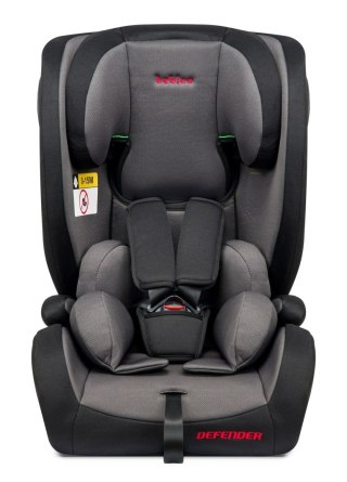 Bebico Fotelik samochodowy Bebico DEFENDER GREY i-Size 76-150 cm wzrostu (9-36kg)