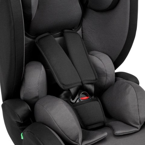 Bebico Fotelik samochodowy Bebico DEFENDER GREY i-Size 76-150 cm wzrostu (9-36kg)