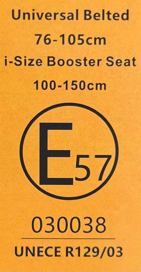 Bebico Fotelik samochodowy Bebico DEFENDER GREY i-Size 76-150 cm wzrostu (9-36kg)