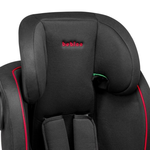 Bebico Fotelik samochodowy Bebico DEFENDER RED i-Size 76-150 cm wzrostu (9-36kg)