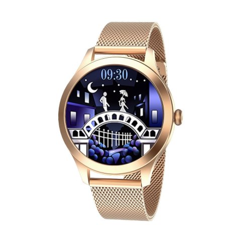 G.Rossi Damski SMARTWATCH G.Rossi SW014G-2 Różowe złoto