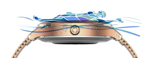 G.Rossi Damski SMARTWATCH G.Rossi SW014G-2 Różowe złoto