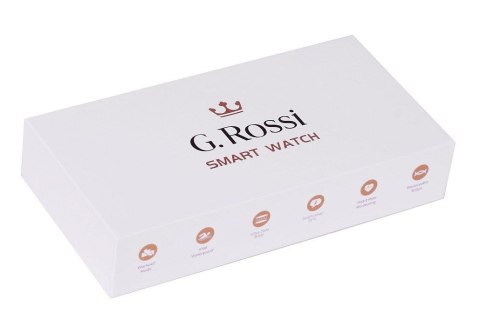 G.Rossi Damski SMARTWATCH G.Rossi SW015-2 Różowy