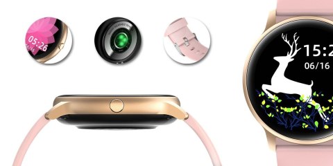 G.Rossi Damski SMARTWATCH G.Rossi SW015-2 Różowy