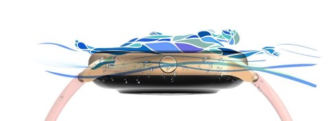 G.Rossi Damski SMARTWATCH G.Rossi SW015-2 Różowy