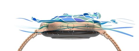 G.Rossi Damski SMARTWATCH G.Rossi SW015-4 Różowe złoto