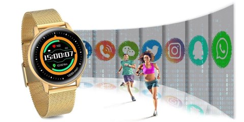 G.Rossi Damski SMARTWATCH G.Rossi SW015-5 Złoty