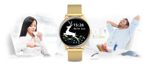 G.Rossi Damski SMARTWATCH G.Rossi SW015-5 Złoty