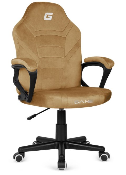 Lugano Fotel obrotowy do biurka MARIO ALCANTARA BEIGE