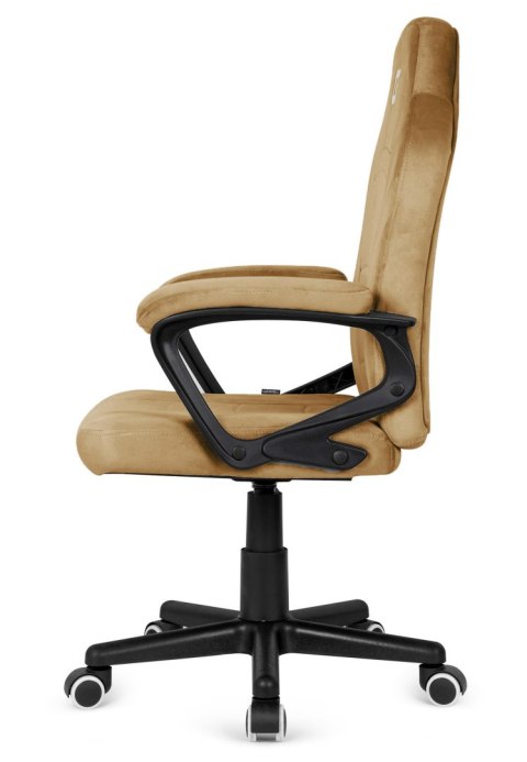 Lugano Fotel obrotowy do biurka MARIO ALCANTARA BEIGE