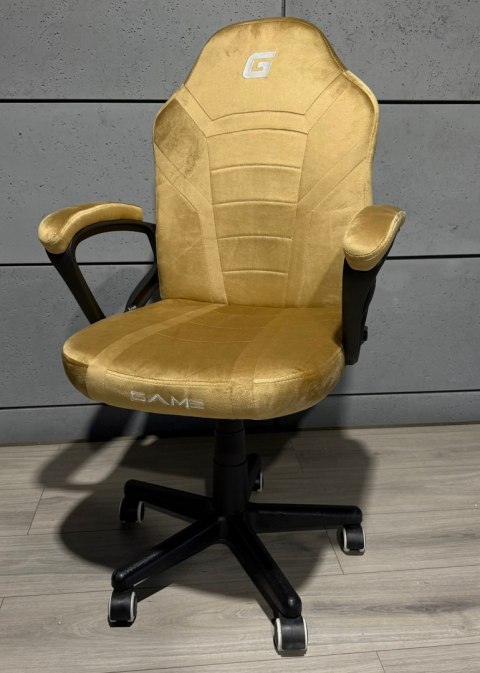 Lugano Fotel obrotowy do biurka MARIO ALCANTARA BEIGE