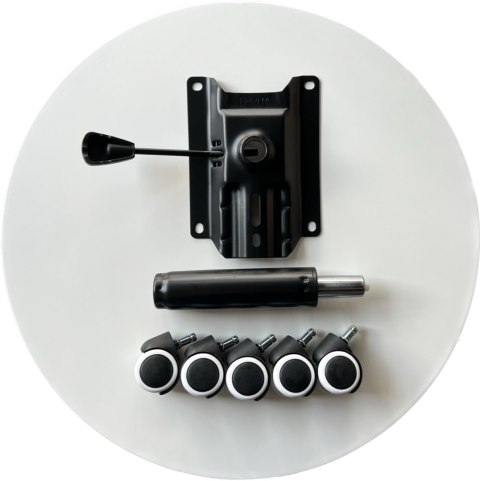 Lugano Fotel obrotowy do biurka MARIO ALCANTARA BEIGE