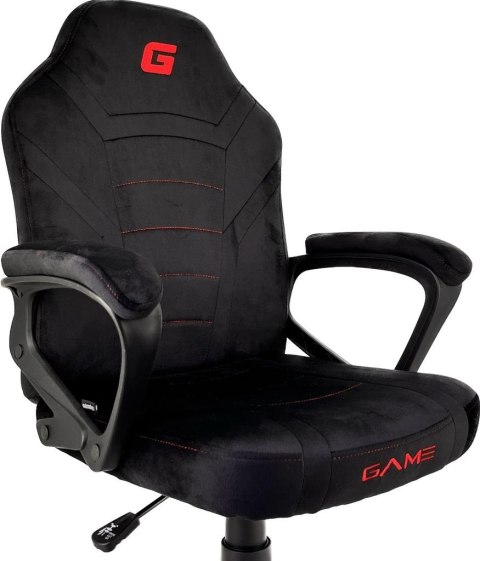 Lugano Fotel obrotowy do biurka MARIO ALCANTARA BLACK