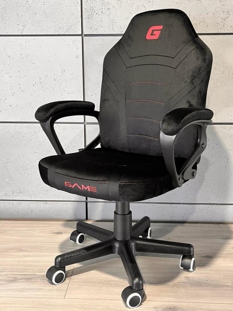 Lugano Fotel obrotowy do biurka MARIO ALCANTARA BLACK