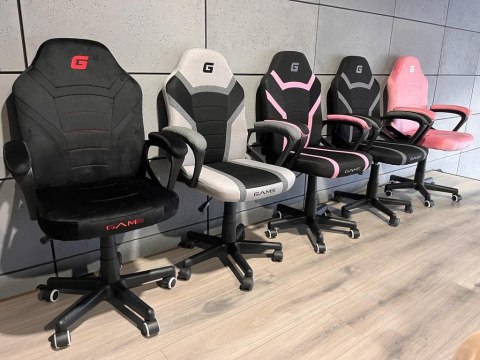 Lugano Fotel obrotowy do biurka MARIO ALCANTARA BLACK