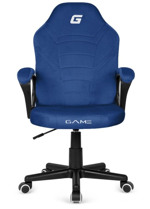 Lugano Fotel obrotowy do biurka MARIO ALCANTARA BLUE