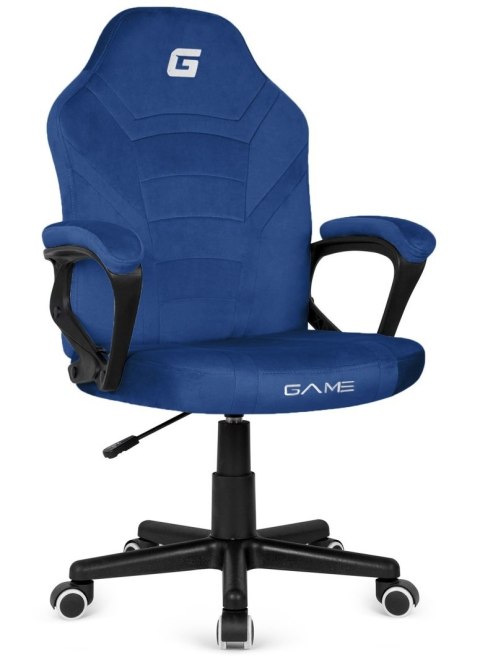 Lugano Fotel obrotowy do biurka MARIO ALCANTARA BLUE