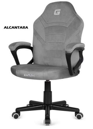 Lugano Fotel obrotowy do biurka MARIO ALCANTARA GREY