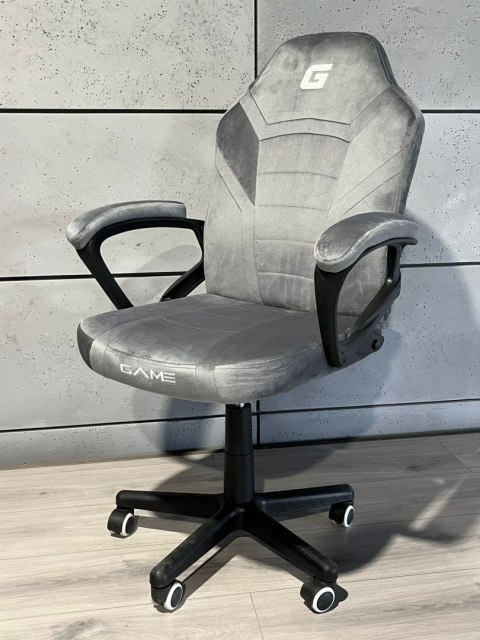 Lugano Fotel obrotowy do biurka MARIO ALCANTARA GREY