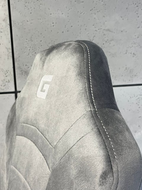 Lugano Fotel obrotowy do biurka MARIO ALCANTARA GREY