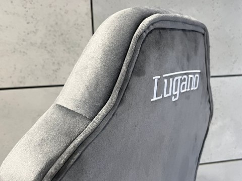 Lugano Fotel obrotowy do biurka MARIO ALCANTARA GREY