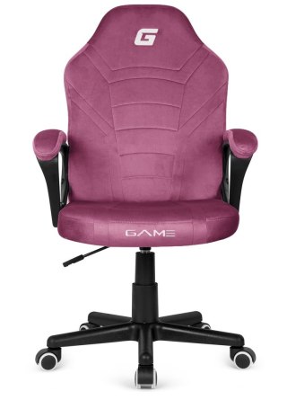 Lugano Fotel obrotowy do biurka MARIO ALCANTARA PURPLE