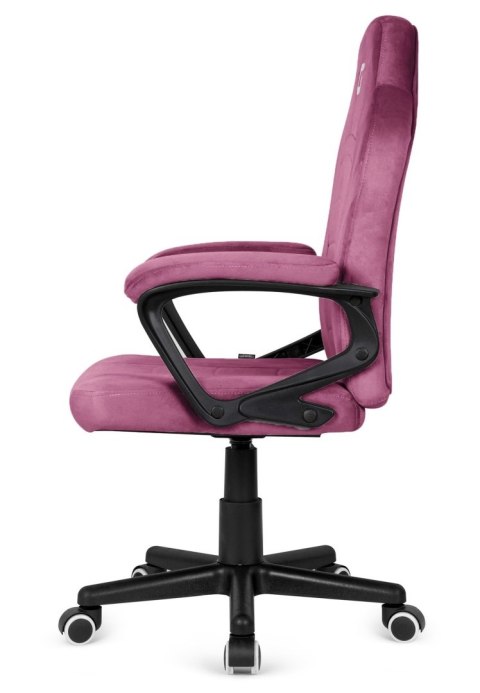 Lugano Fotel obrotowy do biurka MARIO ALCANTARA PURPLE