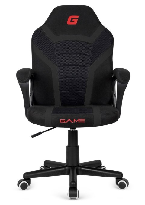 Lugano Fotel obrotowy do biurka MARIO BLACK FULL Fabric