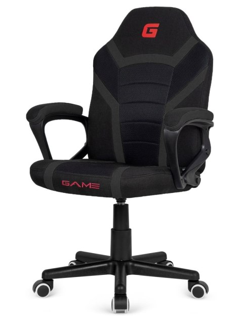 Lugano Fotel obrotowy do biurka MARIO BLACK FULL Fabric