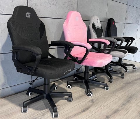 Lugano Fotel obrotowy do biurka MARIO BLACK FULL Fabric