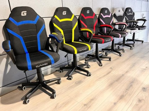 Lugano Fotel obrotowy do biurka MARIO BLUE