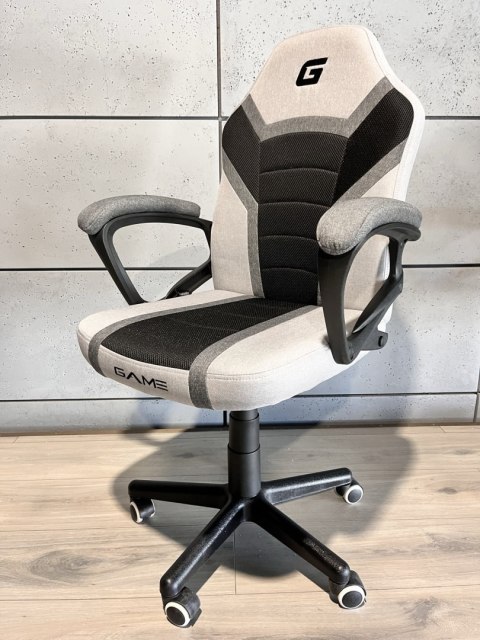 Lugano Fotel obrotowy do biurka MARIO STONE SHADOW GREY