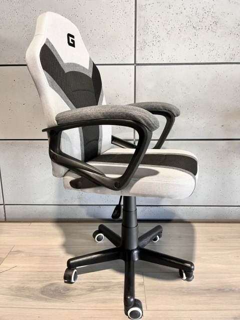 Lugano Fotel obrotowy do biurka MARIO STONE SHADOW GREY