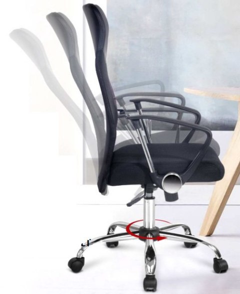 Lugano Fotel obrotowy do biurka MODENA XL MESH