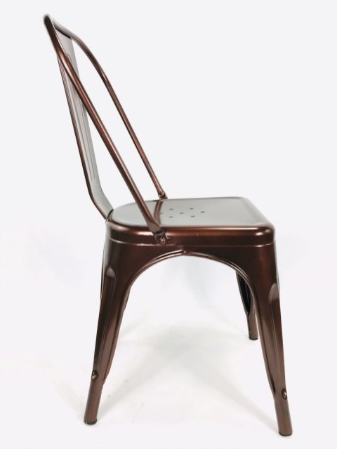 Lugano Krzesło metalowe loft CORSICA COPPER TOLIX