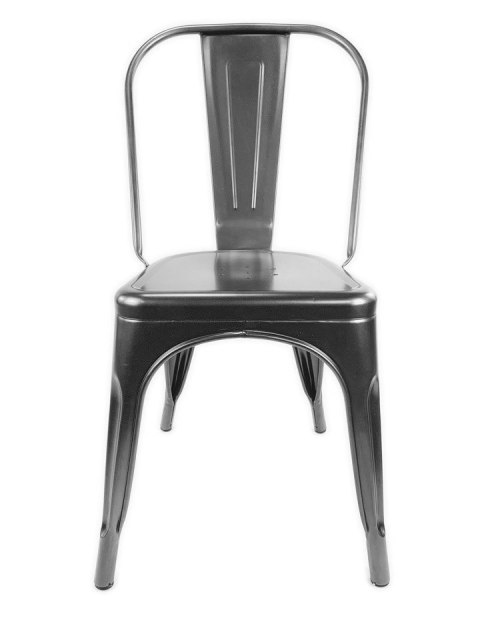 Lugano Krzesło metalowe loft CORSICA GRAPHITE TOLIX