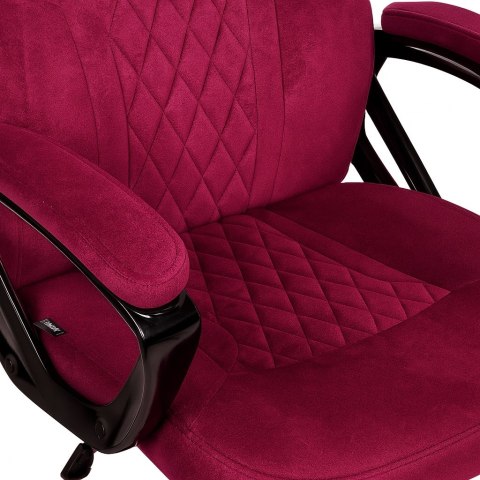 Prototype Fotel obrotowy do biurka SPIDER BURGUNDY ALCANTARA