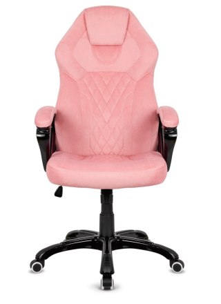 Prototype Fotel obrotowy do biurka SPIDER PINK ALCANTARA